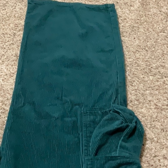 RSQ Wide Leg Cargo Pants in Teal - Picture 4 of 5